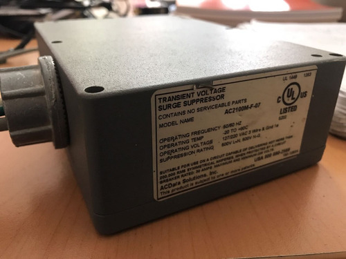 Supresor De Picos Ac-data (Usado)