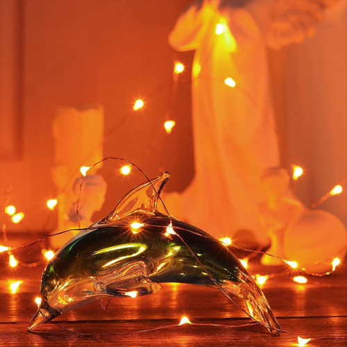 Ariceleo Mini Halloween Fairy Lights Battery Operate, 2 P...