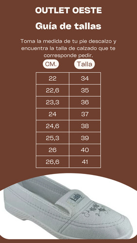 Zapatilla Pancha Lady Señora Lona Frescas Comodas Elastico