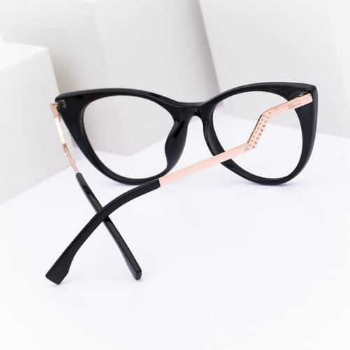 Armação Oculos Ogrife Og 757-m Feminino Com Lente Sem Grau