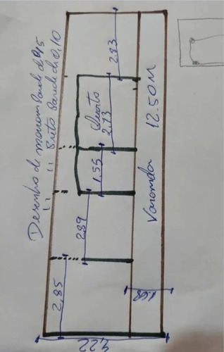 Uma Construção No Ponto De Laje. Alicerce Pra Dois Andares