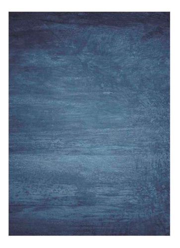 Alfombra Vinílica Cemento Azul 50 X 70 Cm