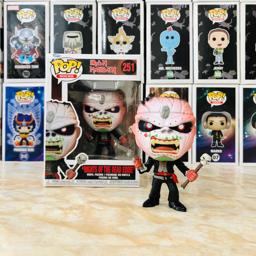 Nights Of The Dead Eddie Iron Maiden Funko Pop # 251