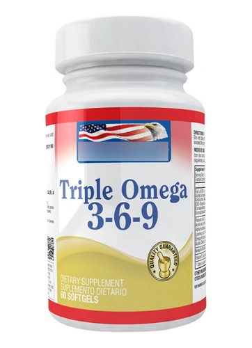Triple Omega 3 6 9 Healthy America - Unidad a $917