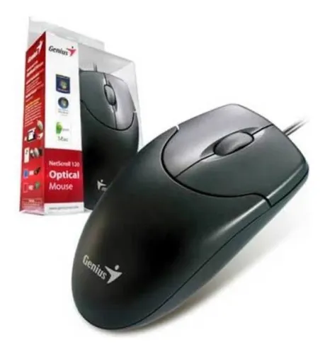 Mouse Optico Genius Netscroll 120 Negro