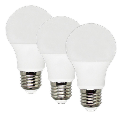 Foco Led Bombilla 9w Luz Neutra 50 Piezas Jwj