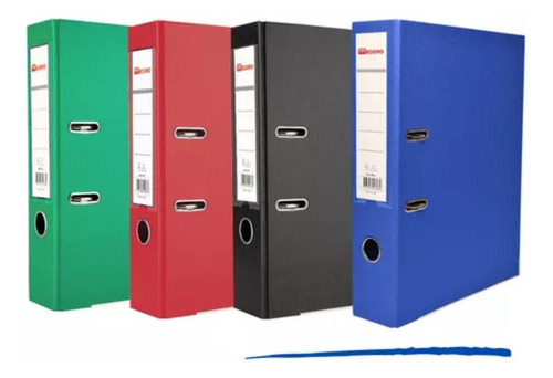 Bibliorato Pvc Oficio Lomo Ancho Medoro Color A Eleccion