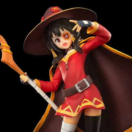 Juai-boneco de pvc, original, boneco com destro do filme, konosuba god's  abençoado sobre esse mundo maravilhoso, megumin - AliExpress