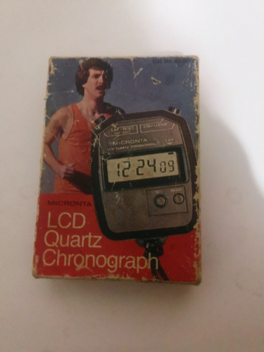 Antiguo Cronómetro Electrónico De Los Años 80 S Micronta