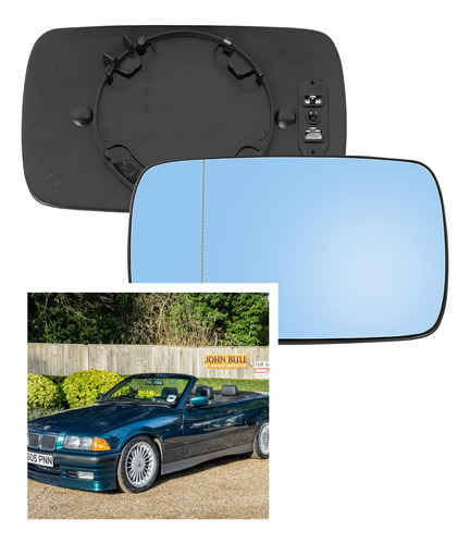 Luna Espejo Azul Izq Compatible Bmw Cabrio Serie3 E36 91-98