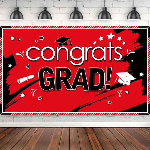 Graduacion 2023 Felicidad Grad Banner Para Suministro Fiesta