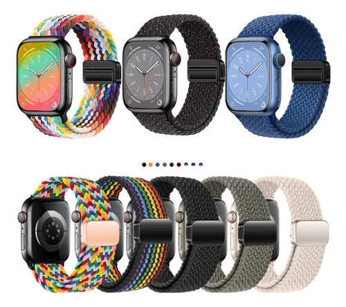 Pulso Correa Mixturepro Nilón Para Apple Watch Iwatch/ Todos