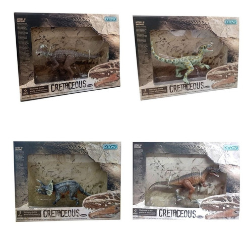 Dinosaurios Cretaceous Medianos Ditoys Varios Modelos Pehuen