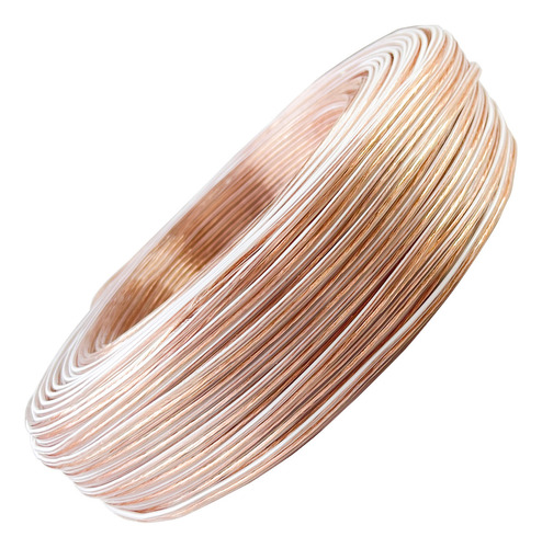 Fio Paralelo 2x1 100% Cobre Cabo Alto Falante 10 Metros Technoise Cristal