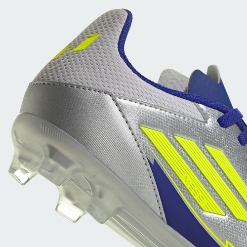 Botines adidas Fútbol F50 League Messi Niños Plata Ih0924