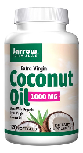 Jarrow Formulas Aceite De Coco Orgánico Extra Virgen, 120 .