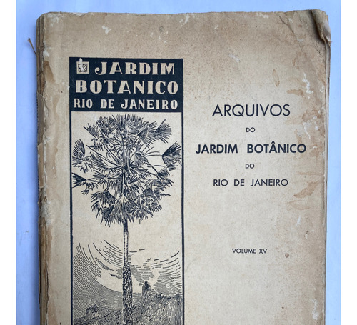 Arquivos Jardim Botanico Rio De Janeiro. Num. Láminas. 1957 