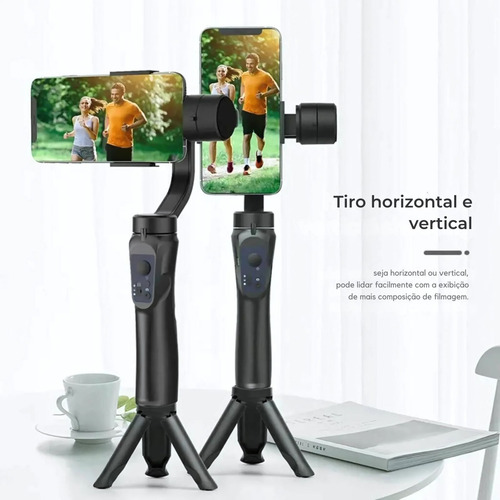 Estabilizador De Imagem Celular Profissional Gimbal 3 Eixos
