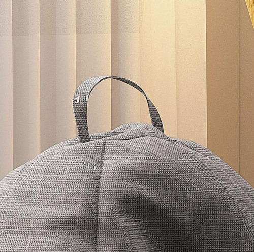 Mini Sofa De Bolsa Puff Xl Para Dormitorio Living 110x130 Cm