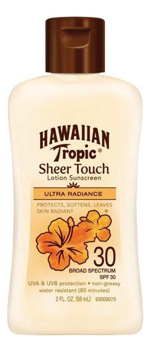 Hawaiian Tropic Sheer Touch Lotion Spf30 Protector Solar De