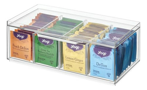 Organizador Apilable Para Bolsitas De Té Idesign Crisp