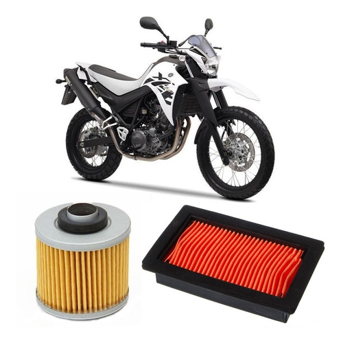 Filtro De Ar + Filtro De Óleo Para Yamaha Xt 660 Xt 660r