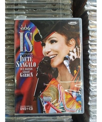 Ivete Sangalo Cd + Dvd En Vivo Madison Square Garden Dunca 