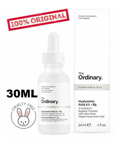 Acido Hialuronico 2% + B5 The Ordinary - mL a $2433