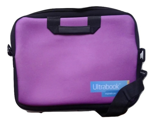 Maletin Neoprene Ultrabook Con Division Y Bandolera