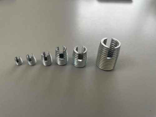 Kit 100 Insertos Autocortante Rosca M6