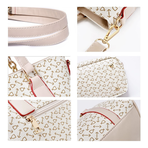 Set 6 Bolsas Estampada Moda Hombreo Dama Mujer Cosmetiquera