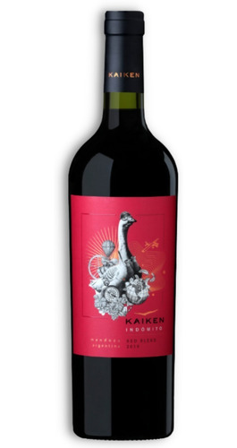 Kaiken Indómito Vino Red Blend 750ml Valle De Uco Mendoza