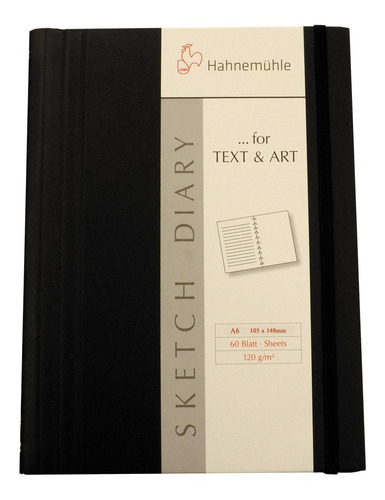 Cuaderno Hahnemühle Sketch Diary A6 60h 120g