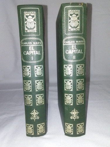 El Capital De Carlos Marx, 2 Tomos (obra Completa)