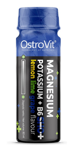 Magnesium Potassium + B6 Shot 80 Ml  Ostrovit