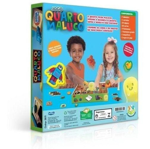 Jogo De Tabuleiro - Quarto Maluco - Toyster