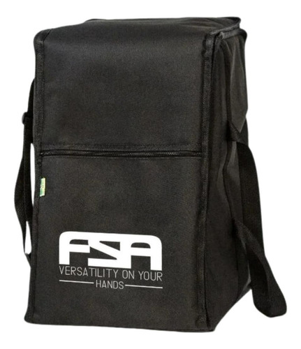 Bag Cajon Standart Nylon 600 Preto Acolchoado Bip0251sl Fsa