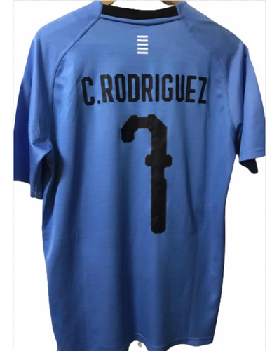 Camiseta Uruguay 2018  C Rodriguez Talle M  100 % Original.