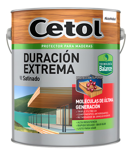 Protector Para Madera Cetol Duración Extrema 1lt - Ynter