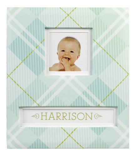 K Company Frame-a-name Scrapbook 8,5 By 11-inch Blue