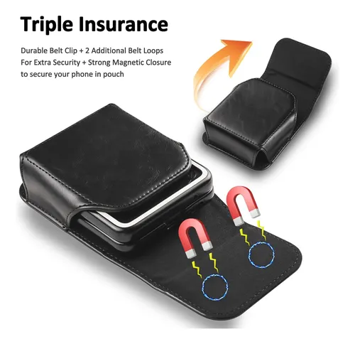 Funda Para Telefono Samsung Galaxy Z Flip 5/4/3, Cinturon...