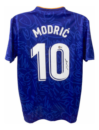 Jersey Autografiado Luka Modri Real Madrid Beckett Certific