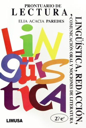 Prontuario De Lectura Linguistica Redacción 