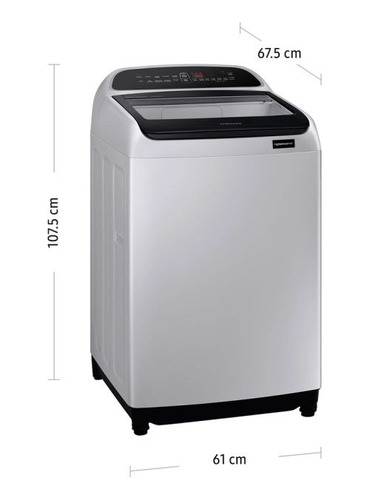Imagen 2 de 5 de Lavadora Samsung Eco Inverter Wa13t5260by/pe 13 Kg