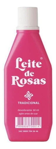 Leite De Rosas Tradicional 60 Ml - Original