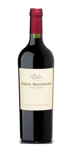 Vino Nieto Senetiner Malbec Tinto 750ml Solo Por Caja 