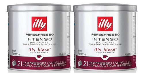Iperespresso Cápsulas Café Oscuro Tostado, 5 Onzas, 21 Unida