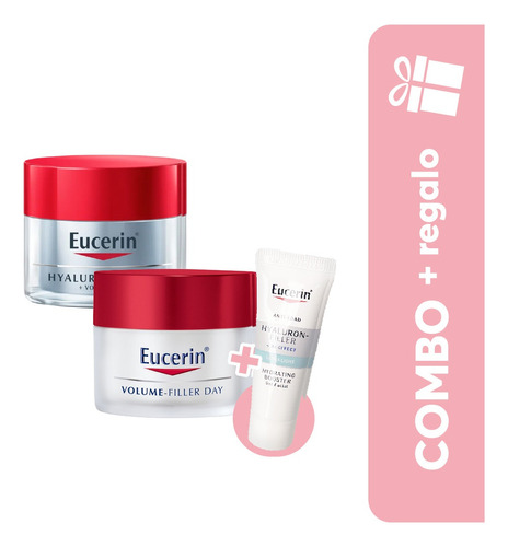 Eucerin Combo Hyaluron Filler Volume Lift Crema Noche + Dia Tipo de piel