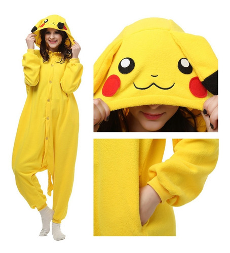 Pijama Onesie_kigurumis - Pikachu