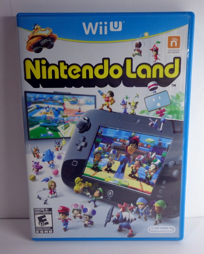 Nintendo Land - Wii U Semi Novo - Midia Física